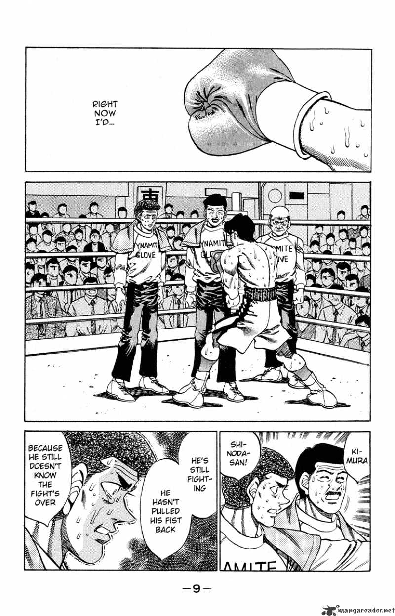 Hajime no Ippo: Fighting Spirit, Chapter 288 image 08